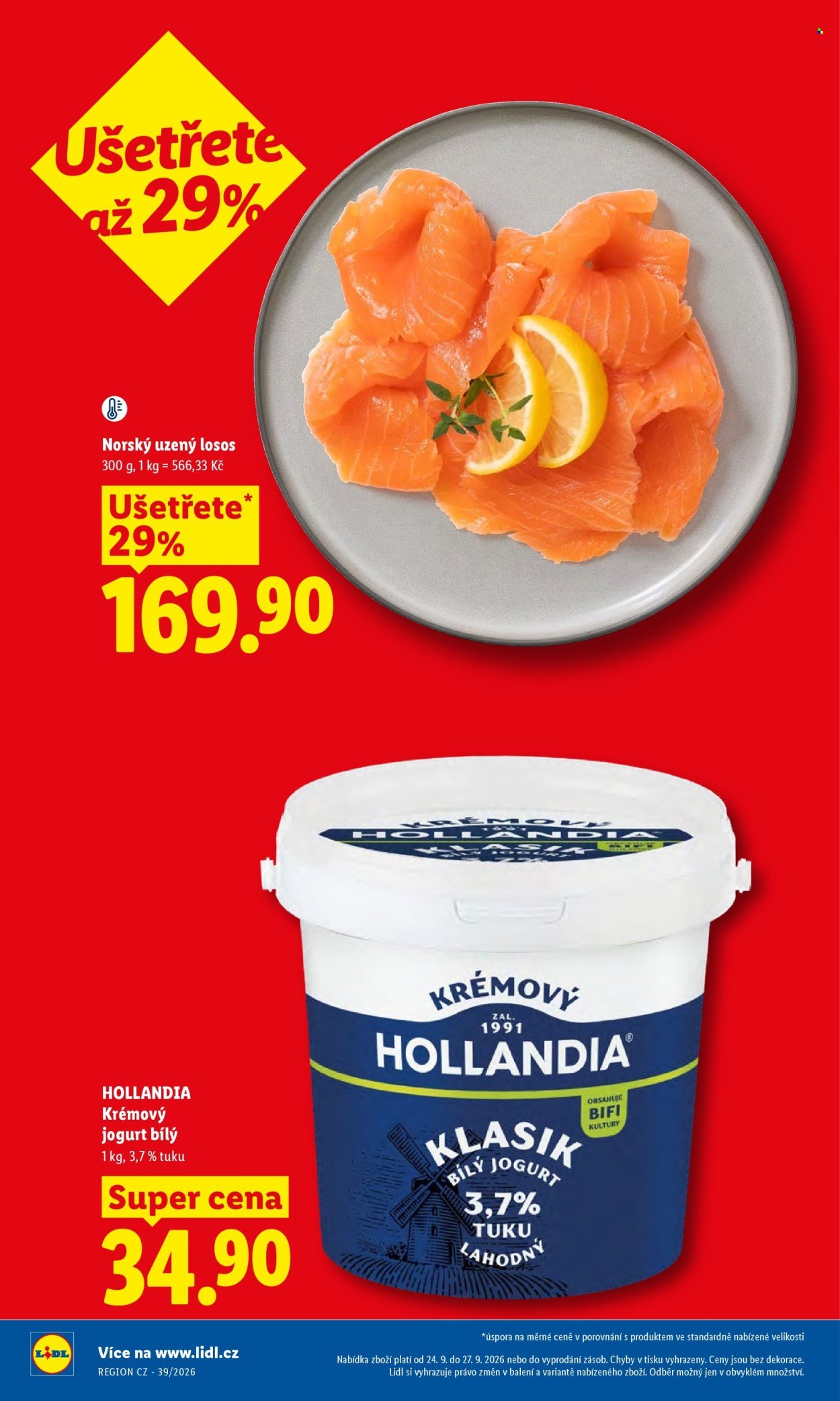 LIDL leták - Od čtvrtka 24.9.2026