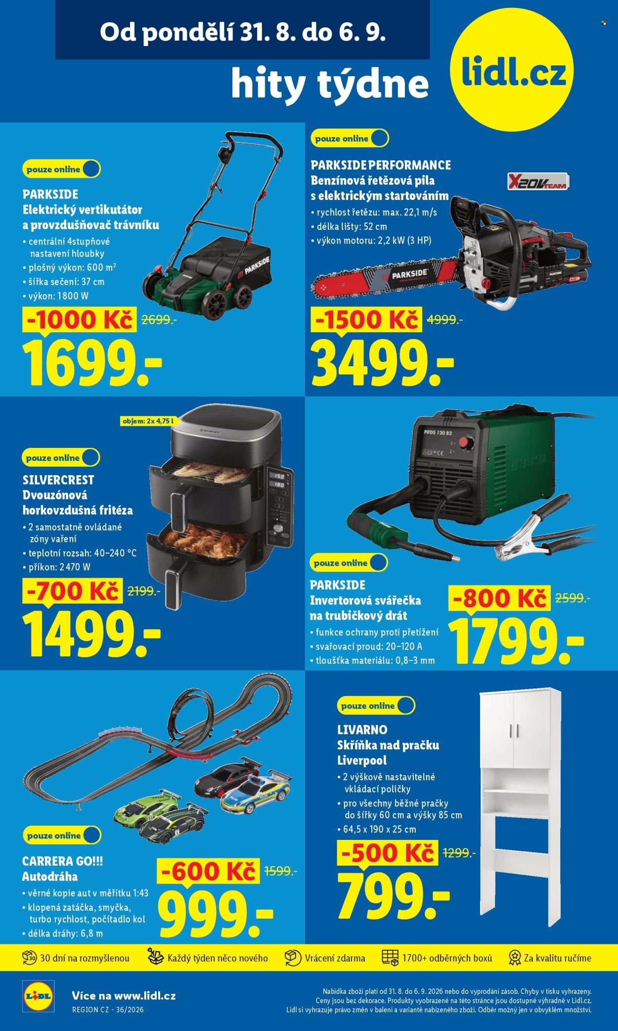 LIDL leták - Hity týdne se slevou až 1500 Kč