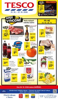 TESCO leták - Super výhodné