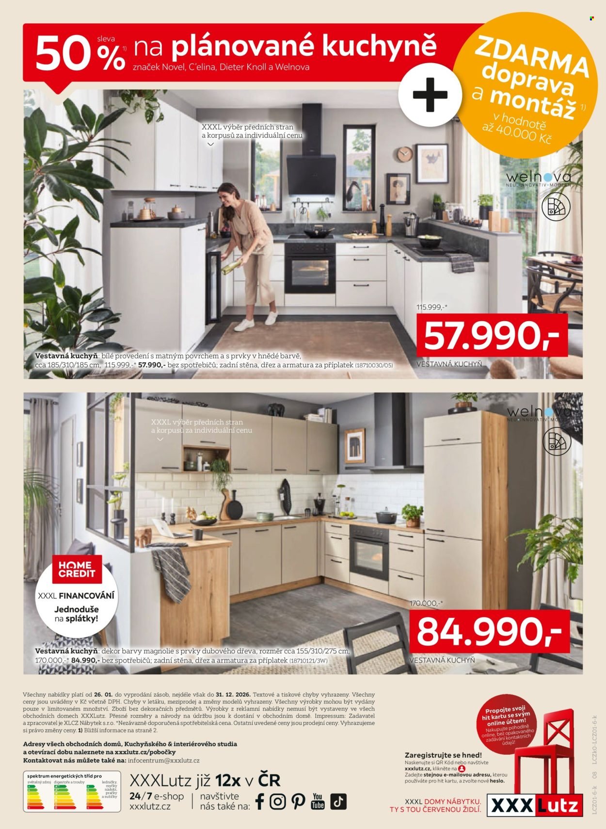 XXXLUTZ leták - Inspirace v kuchyních (2026-01-26 - 2026-12-31)