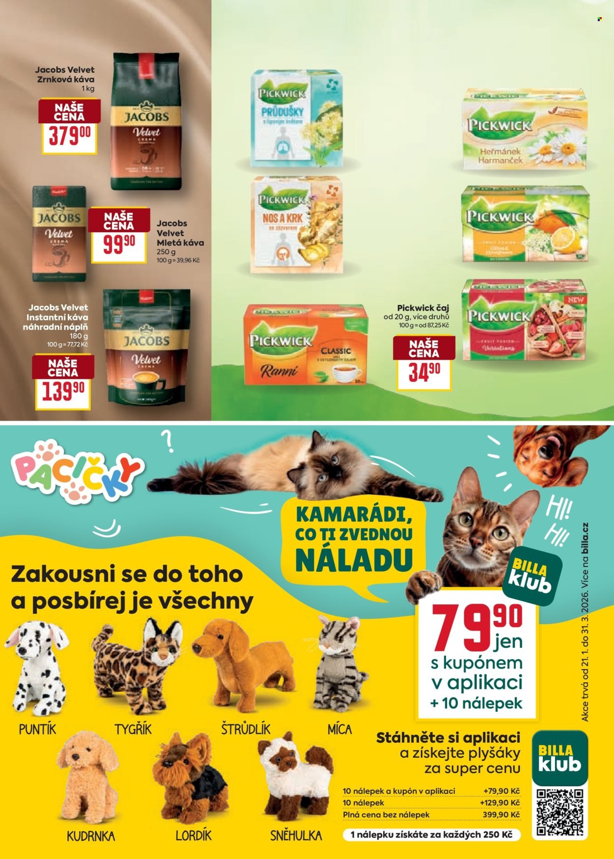 BILLA leták - Vaše oblíbené značky (2026-02-04 - 2026-02-24)