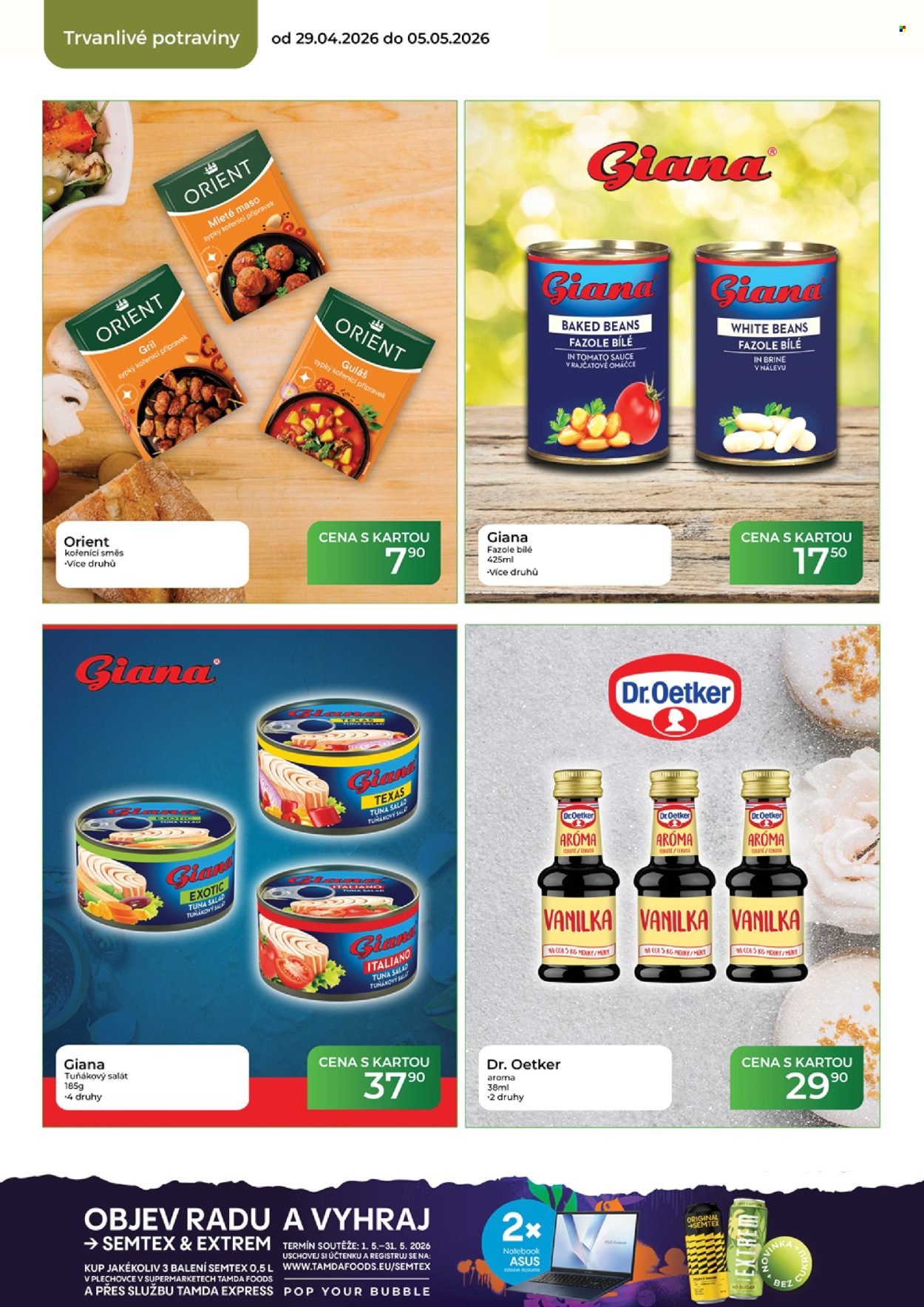 TAMDA FOODS leták - Od středy 29.4.2026 (2026-04-29 - 2026-05-05)