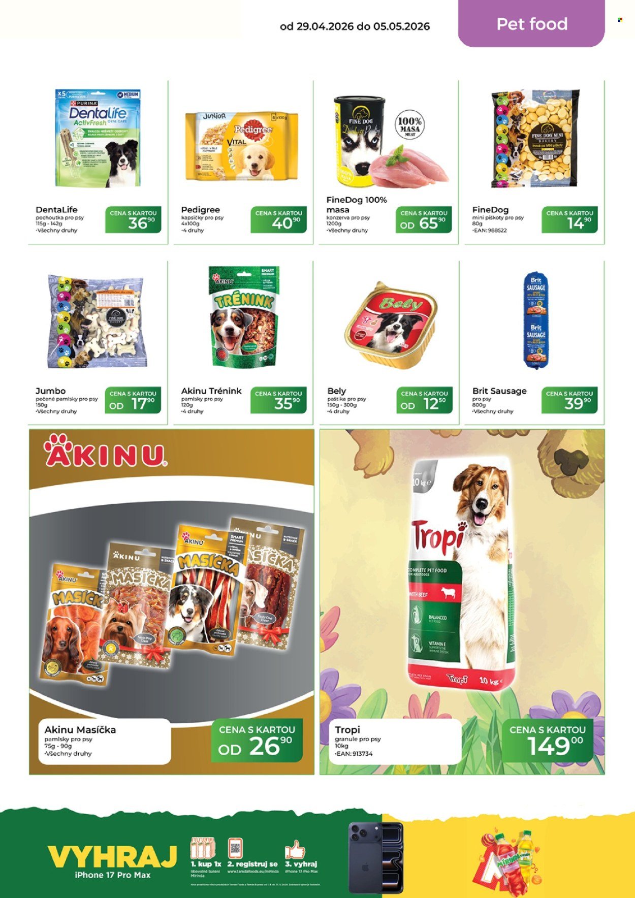 TAMDA FOODS leták - Od středy 29.4.2026 (2026-04-29 - 2026-05-05)