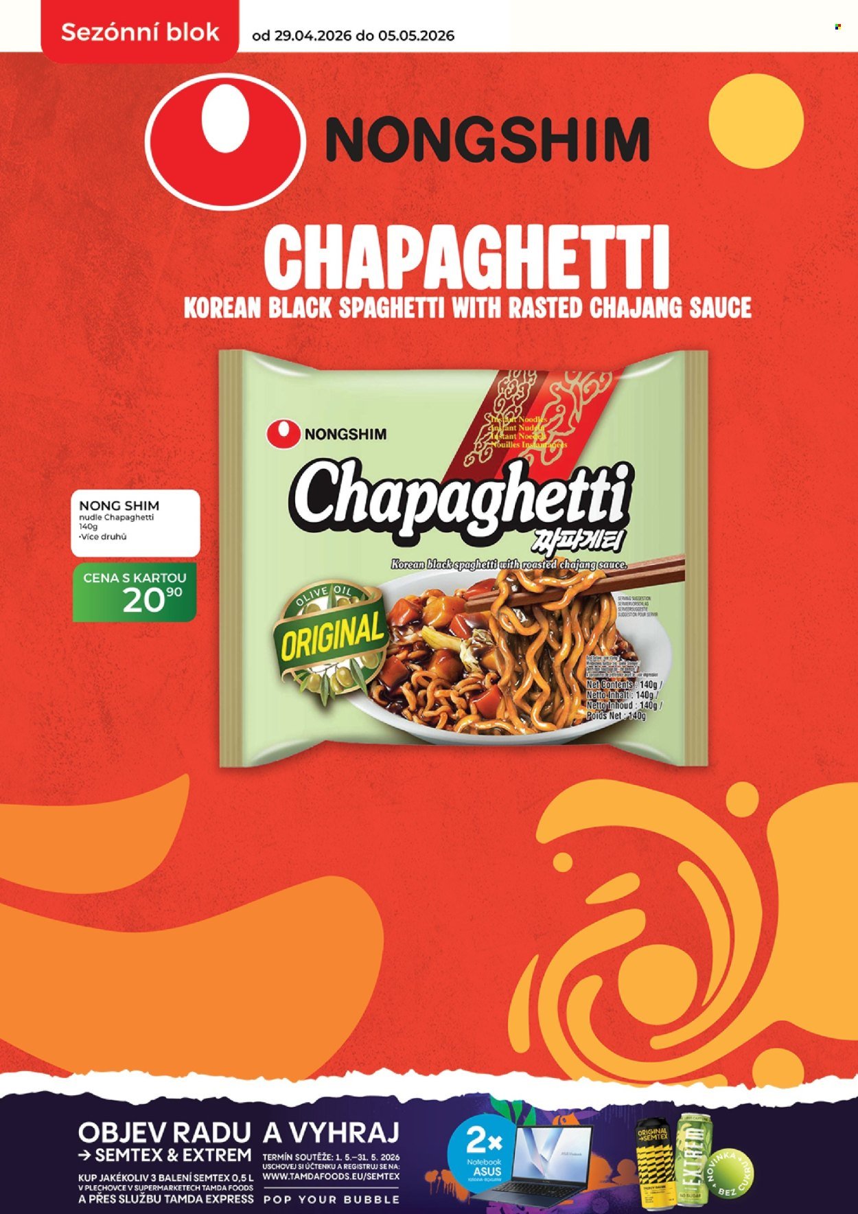 TAMDA FOODS leták - Od středy 29.4.2026 (2026-04-29 - 2026-05-05)