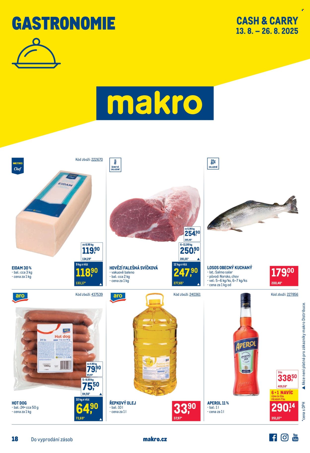 MAKRO leták - Gastronomie (2025-08-13 - 2025-08-26)