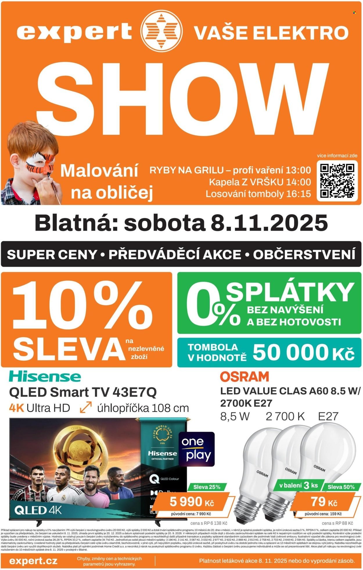 EXPERT leták - Od soboty 8.11.2025 (2025-11-08 - 2025-11-08)