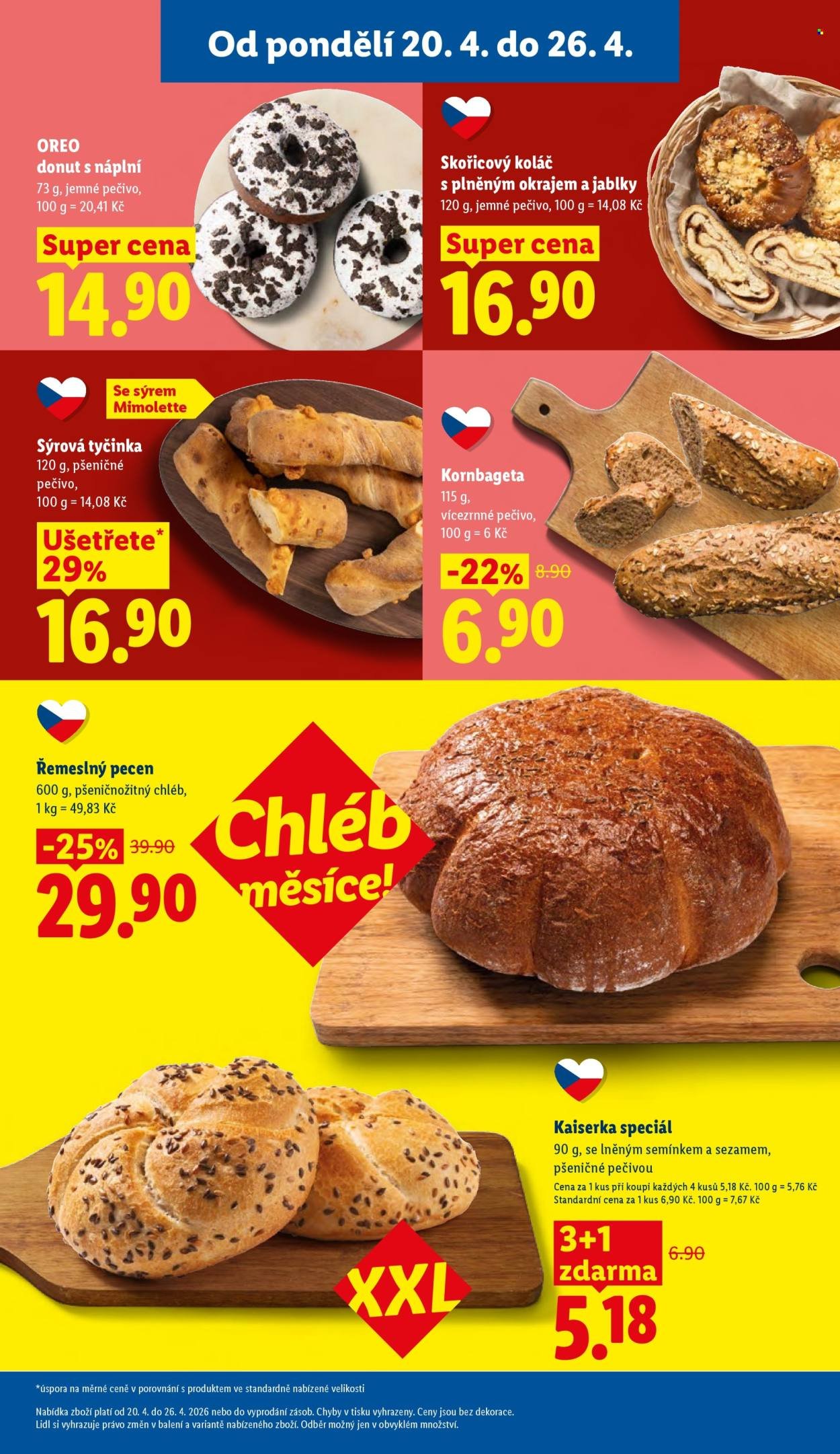 LIDL leták - Od pondělí 20.4.2026 (2026-04-20 - 2026-04-22)