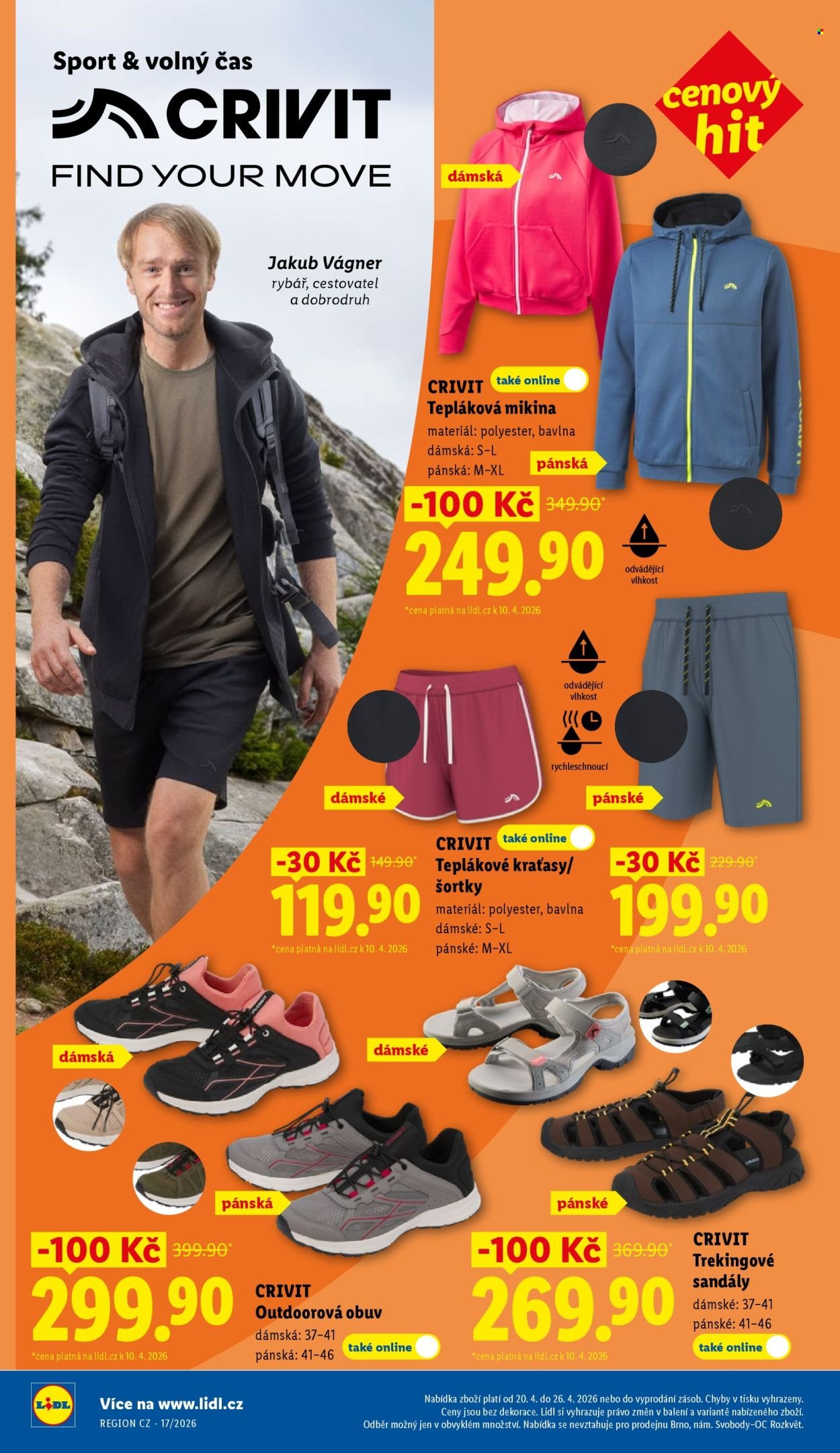 LIDL leták - Od pondělí 20.4.2026 (2026-04-20 - 2026-04-22)