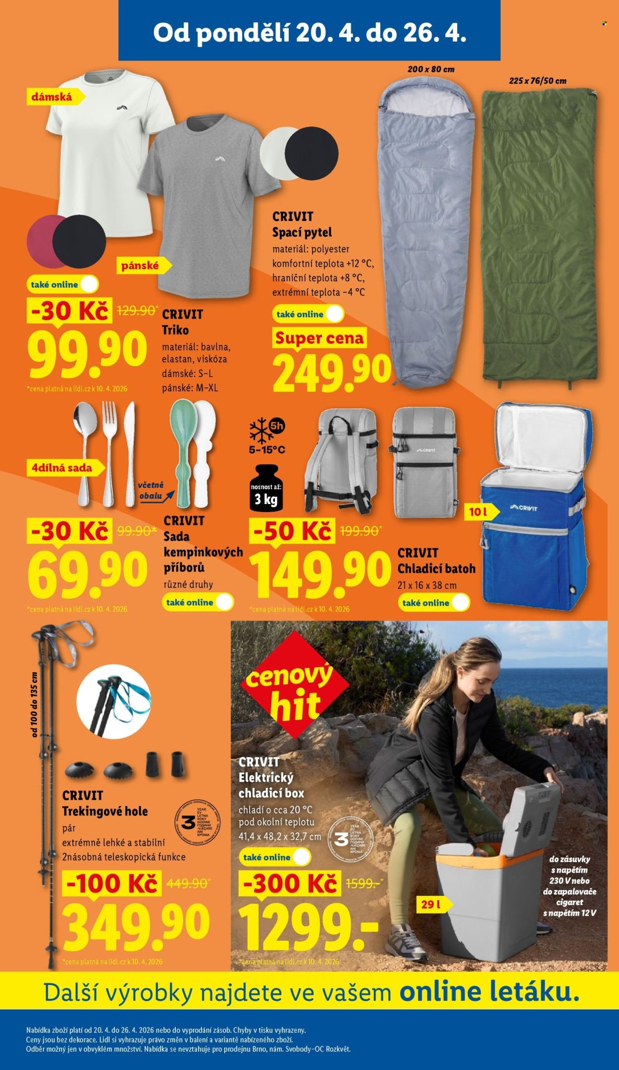 LIDL leták - Od pondělí 20.4.2026 (2026-04-20 - 2026-04-22)