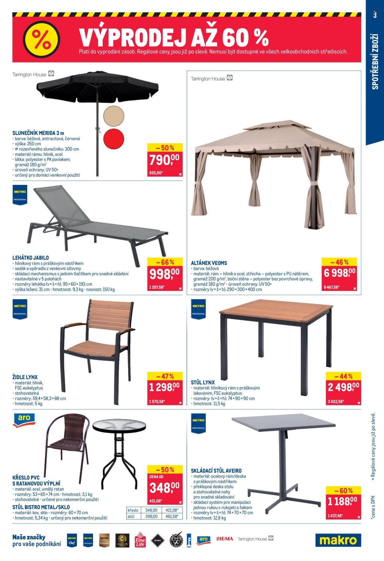MAKRO leták - Nepotravinové zboží