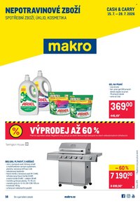 MAKRO leták - Nepotravinové zboží