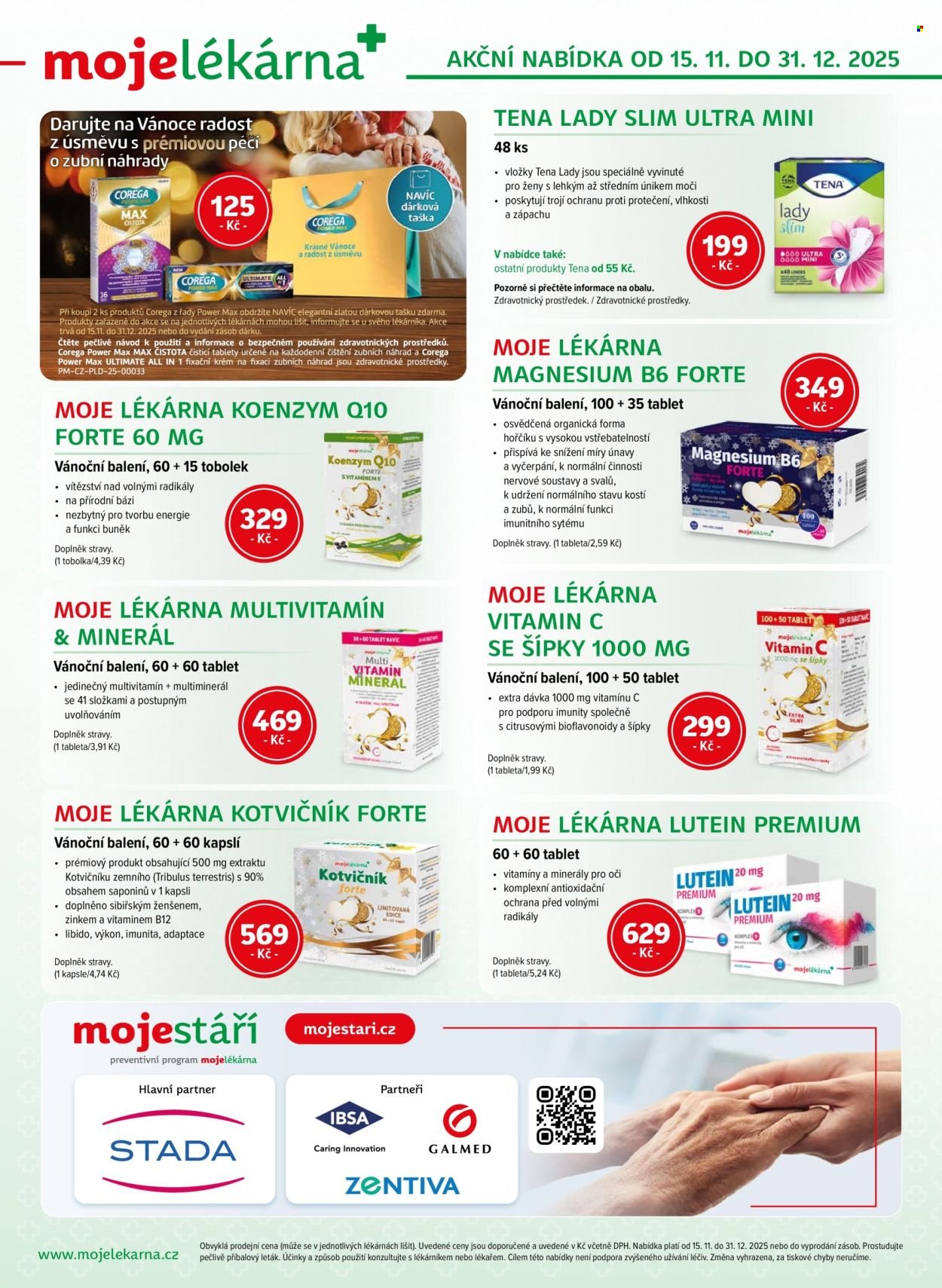 MOJELEKARNA.CZ leták - Akční leták (2025-11-15 - 2025-12-31)
