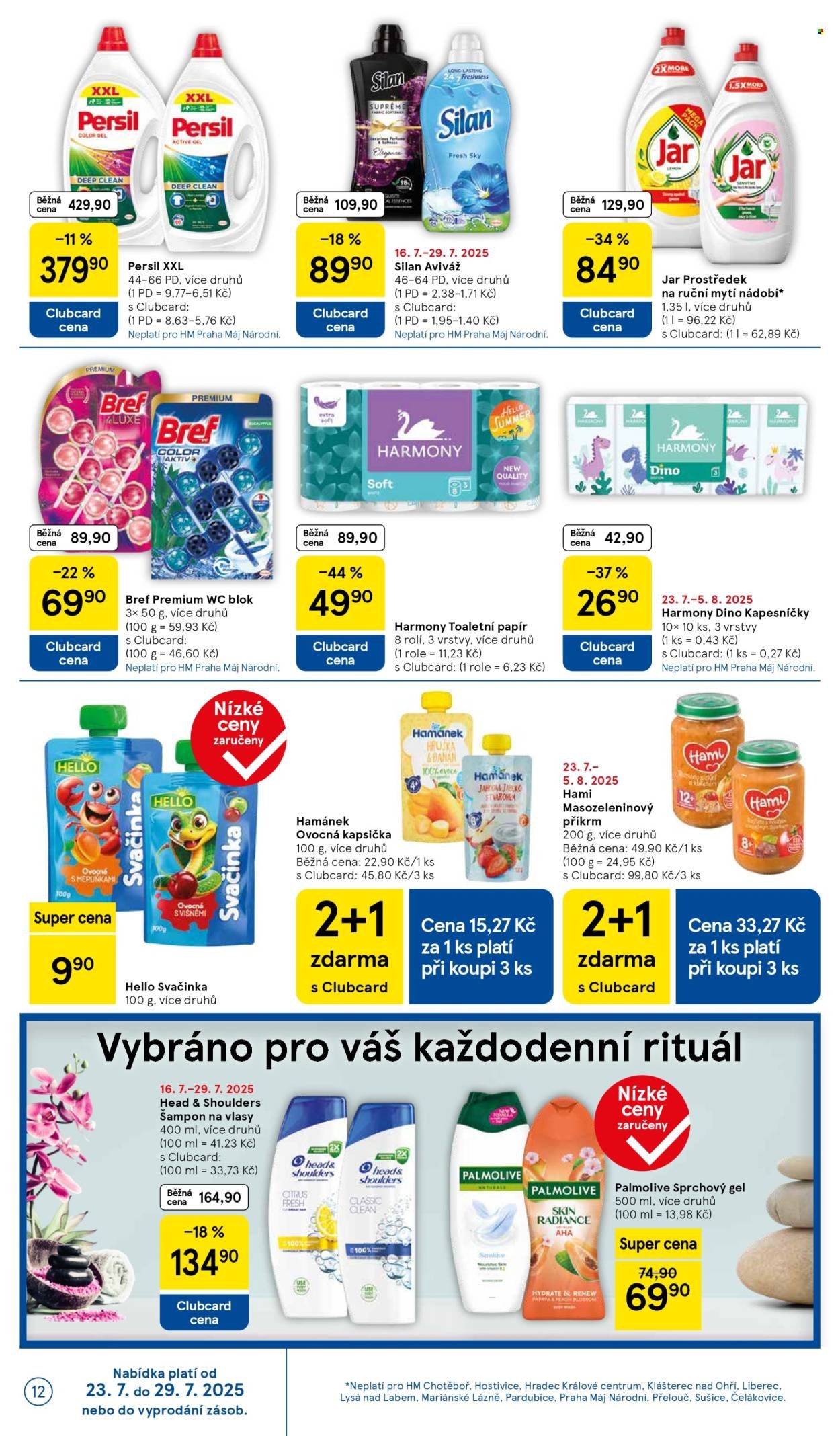 TESCO leták - Clubcard šetří peníze. (2025-07-23 - 2025-07-29)