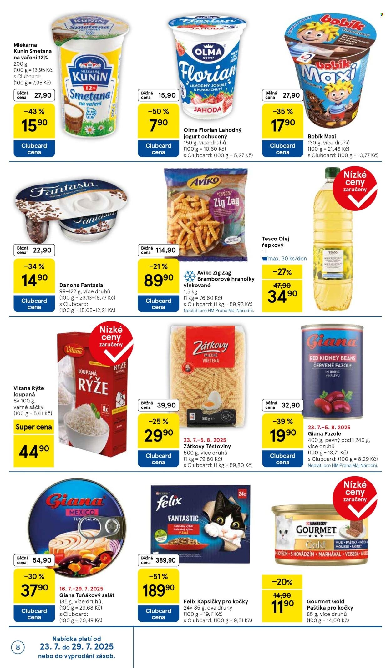 TESCO leták - Clubcard šetří peníze. (2025-07-23 - 2025-07-29)