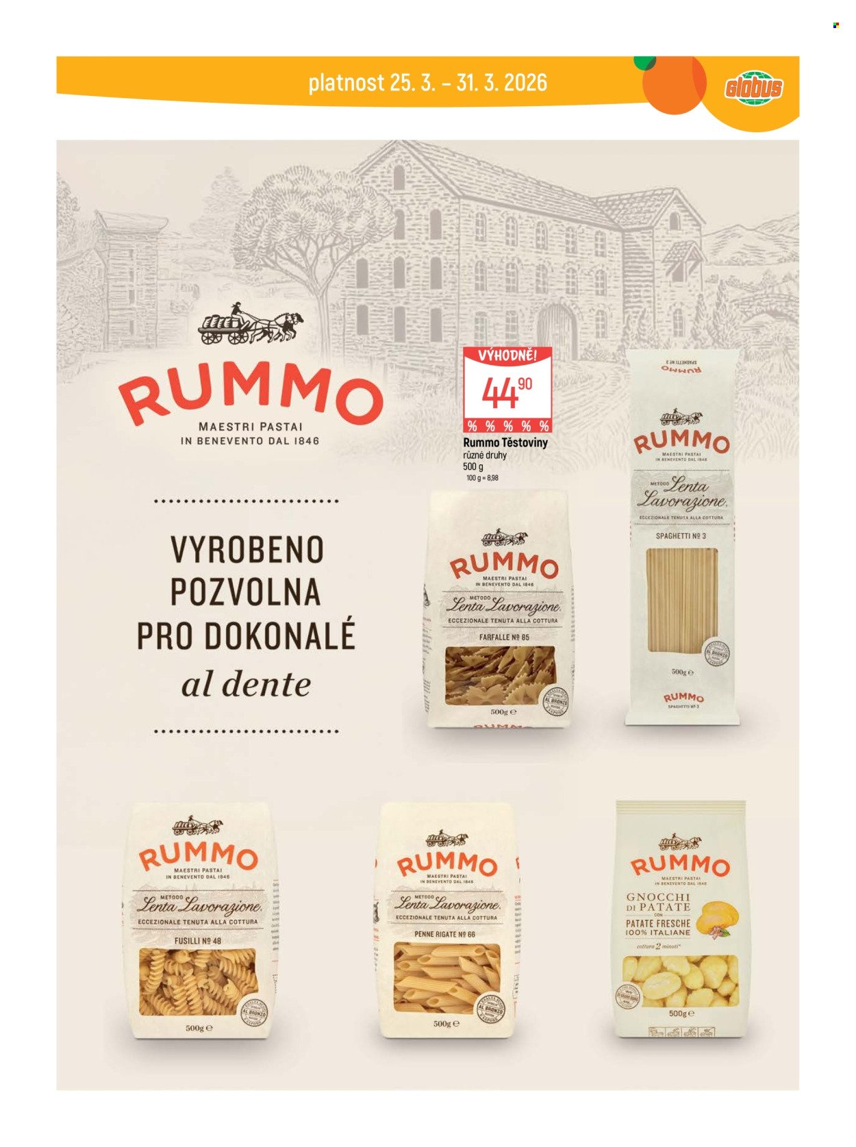 GLOBUS leták - Od středy 25.3.2026 (2026-03-25 - 2026-03-31)