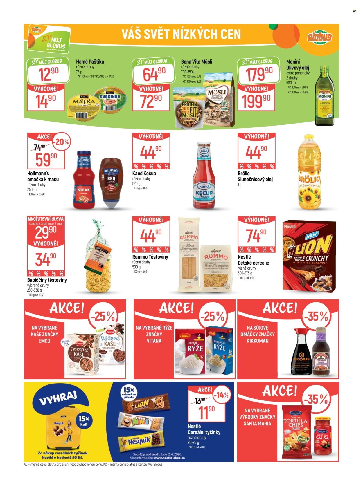GLOBUS leták - Od středy 25.3.2026 (2026-03-25 - 2026-03-31)