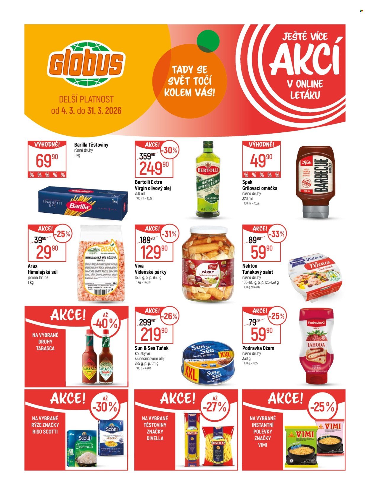 GLOBUS leták - Od středy 25.3.2026 (2026-03-25 - 2026-03-31)