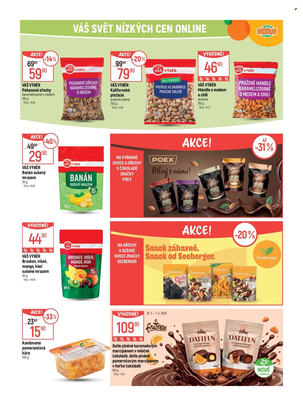 GLOBUS leták - Od středy 25.3.2026 (2026-03-25 - 2026-03-31)