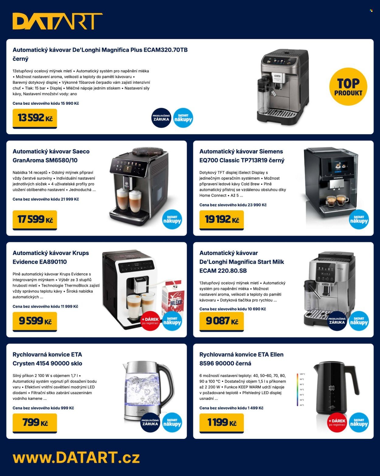 DATART leták - Datart nákupy exkluzivní slevy (2026-03-09 - 2026-03-15)