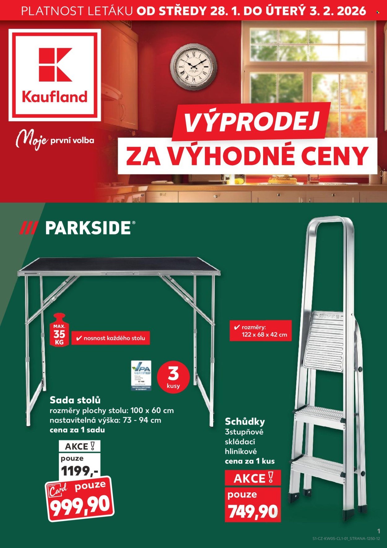 KAUFLAND leták - Výprodej za výhodné ceny (2026-01-28 - 2026-02-03)