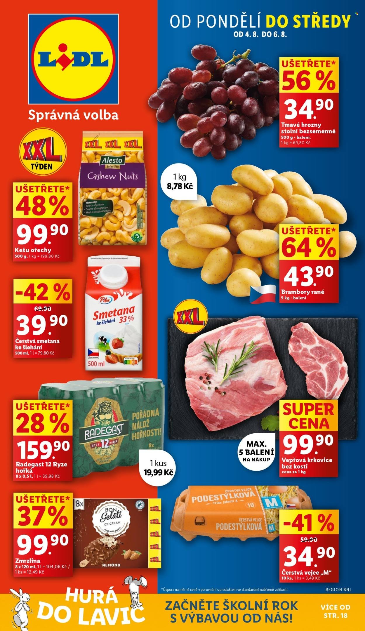 LIDL leták - Od pondělí 4.8.2025 (2025-08-04 - 2025-08-06)