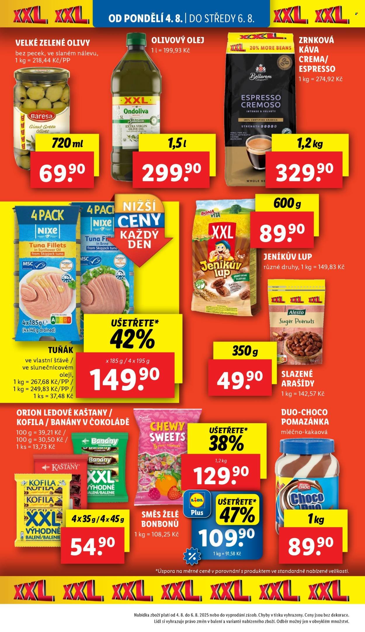 LIDL leták - Od pondělí 4.8.2025 (2025-08-04 - 2025-08-06)