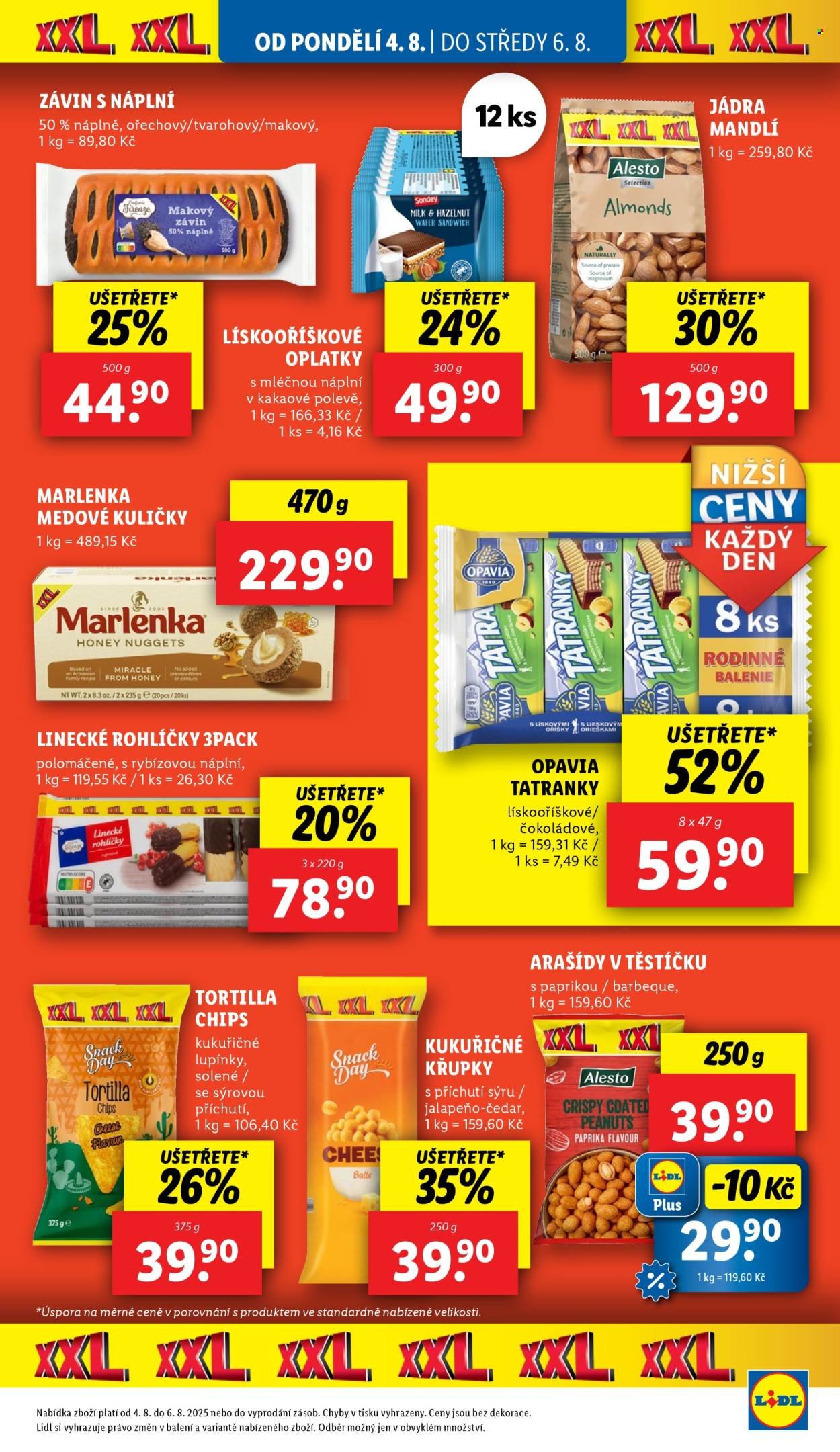 LIDL leták - Od pondělí 4.8.2025 (2025-08-04 - 2025-08-06)