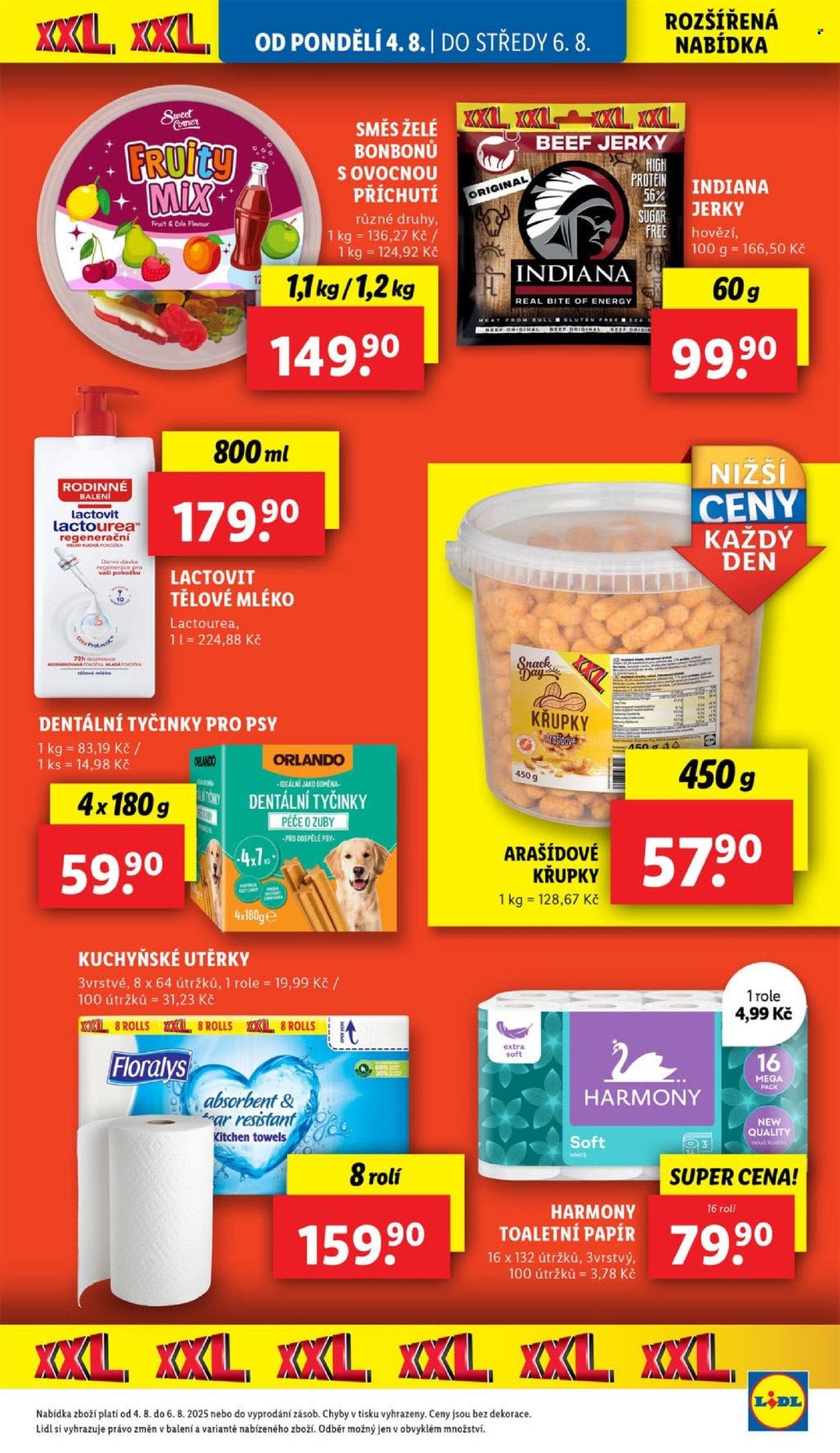 LIDL leták - Od pondělí 4.8.2025 (2025-08-04 - 2025-08-06)