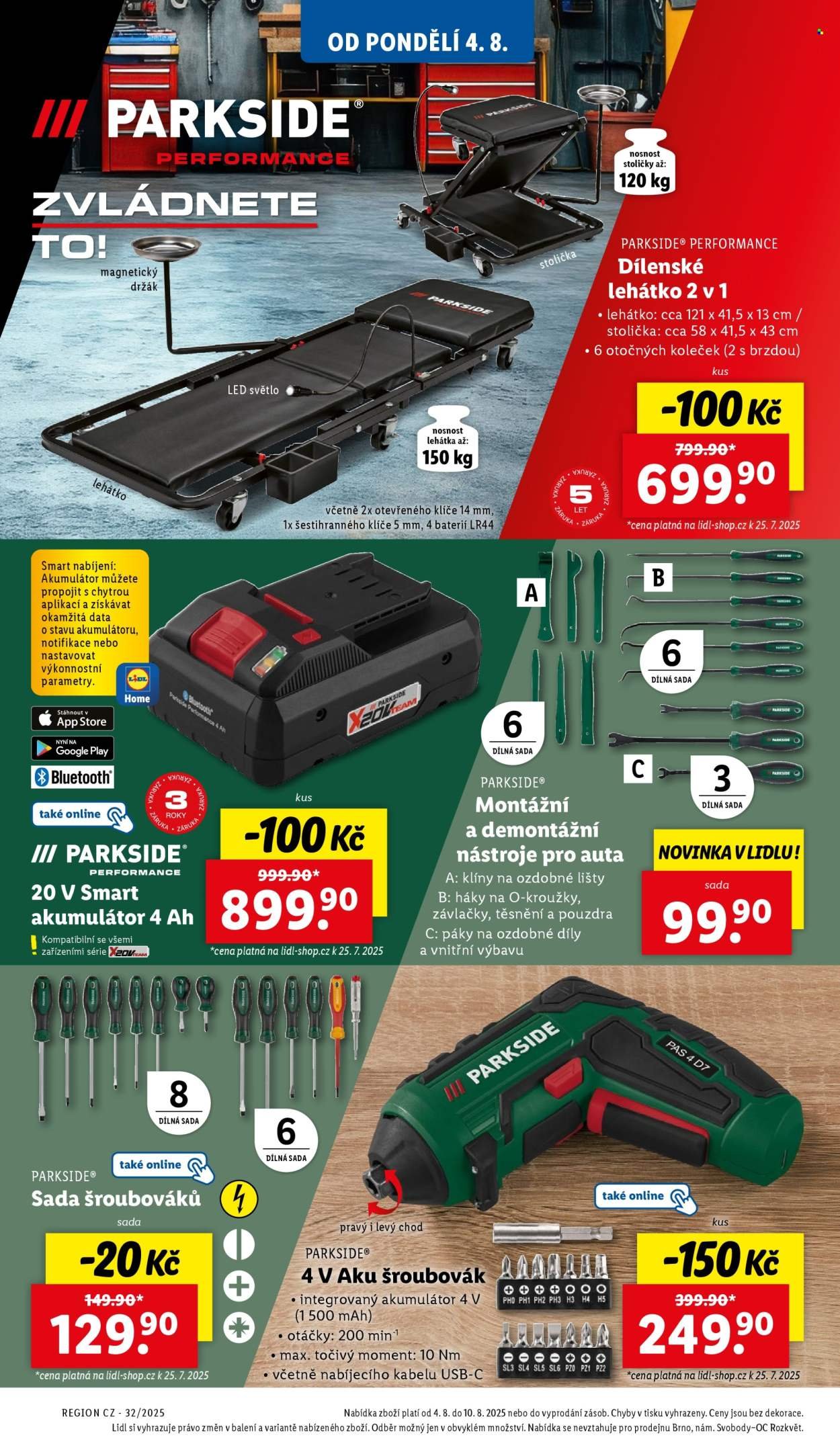 LIDL leták - Od pondělí 4.8.2025 (2025-08-04 - 2025-08-06)