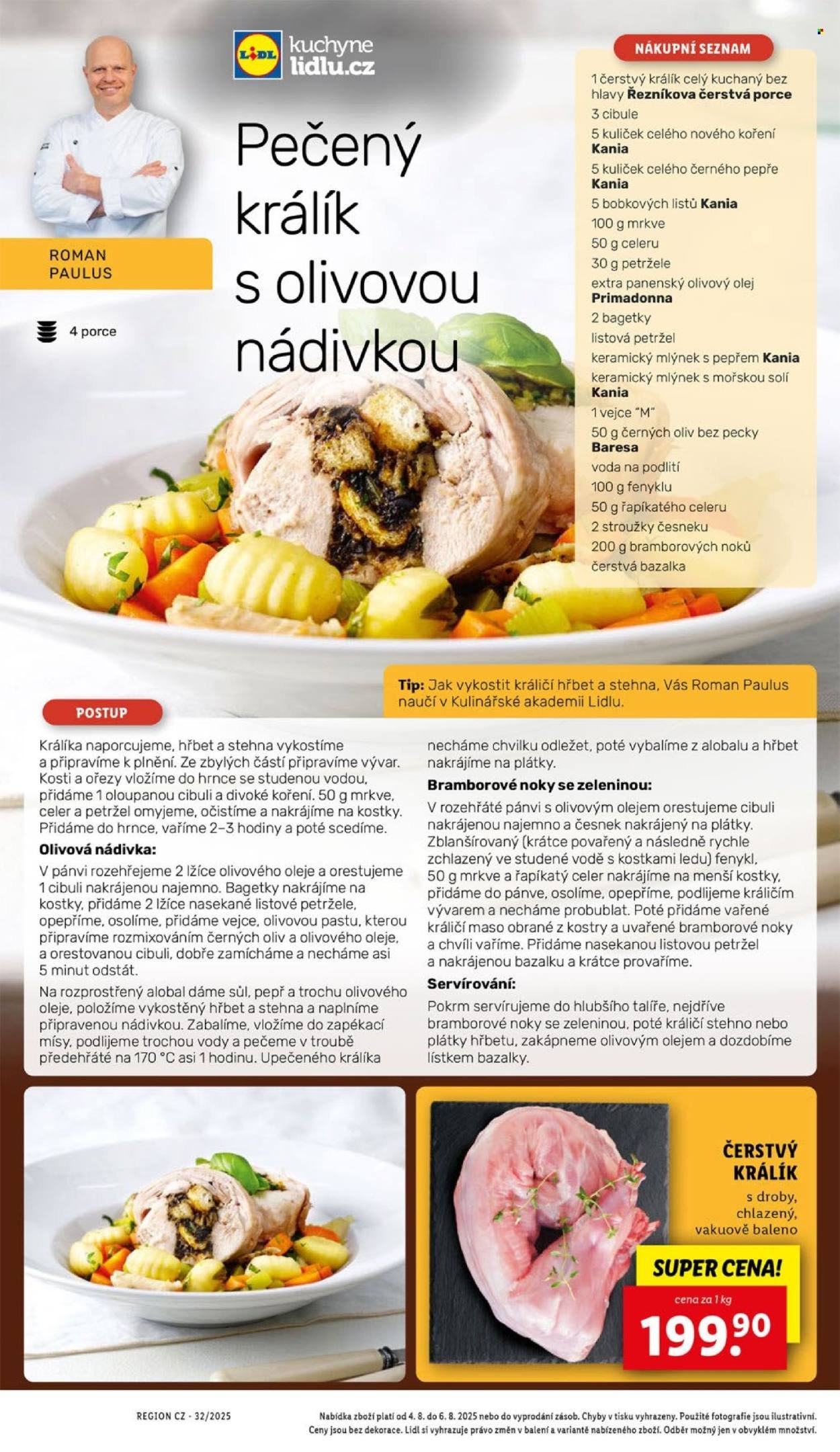 LIDL leták - Od pondělí 4.8.2025 (2025-08-04 - 2025-08-06)