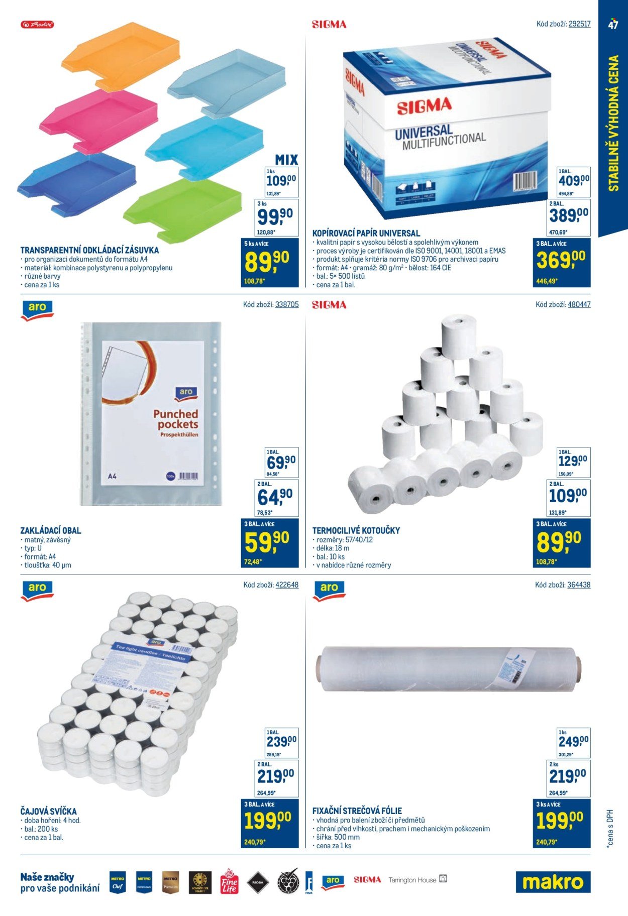 MAKRO leták - Stabilně výhodná cena (2026-03-24)
