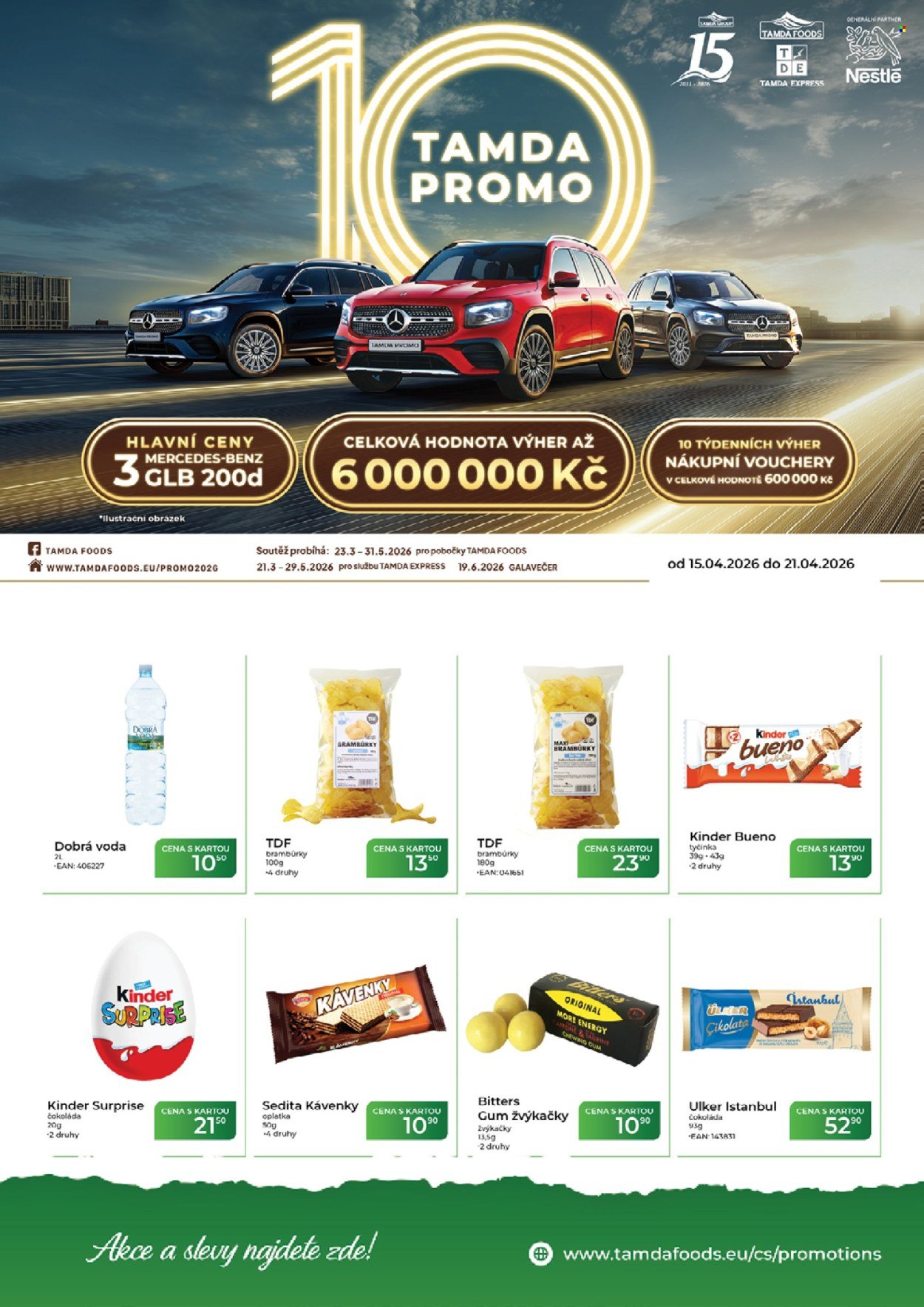 TAMDA FOODS leták - Od středy 15.4.2026 (2026-04-15 - 2026-04-21)