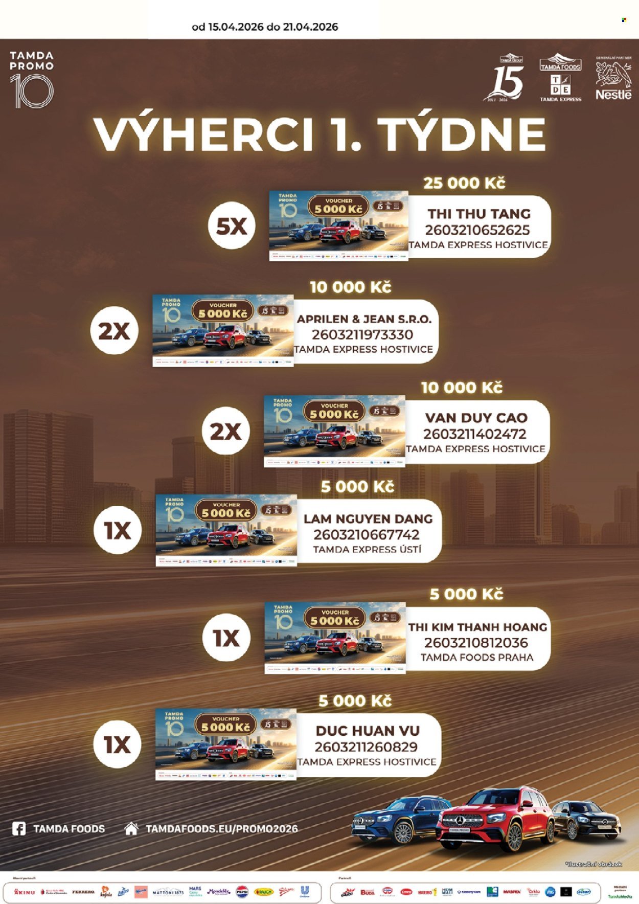 TAMDA FOODS leták - Od středy 15.4.2026 (2026-04-15 - 2026-04-21)