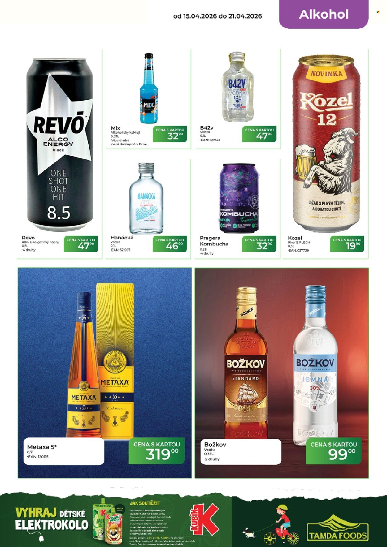 TAMDA FOODS leták - Od středy 15.4.2026 (2026-04-15 - 2026-04-21)