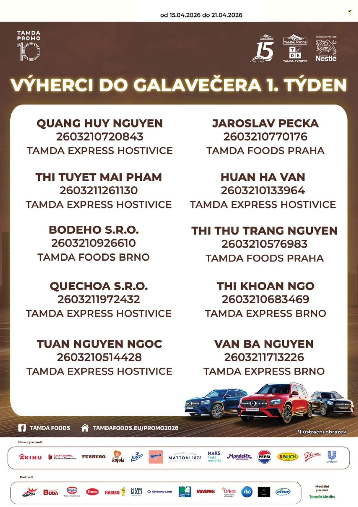 TAMDA FOODS leták - Od středy 15.4.2026 (2026-04-15 - 2026-04-21)