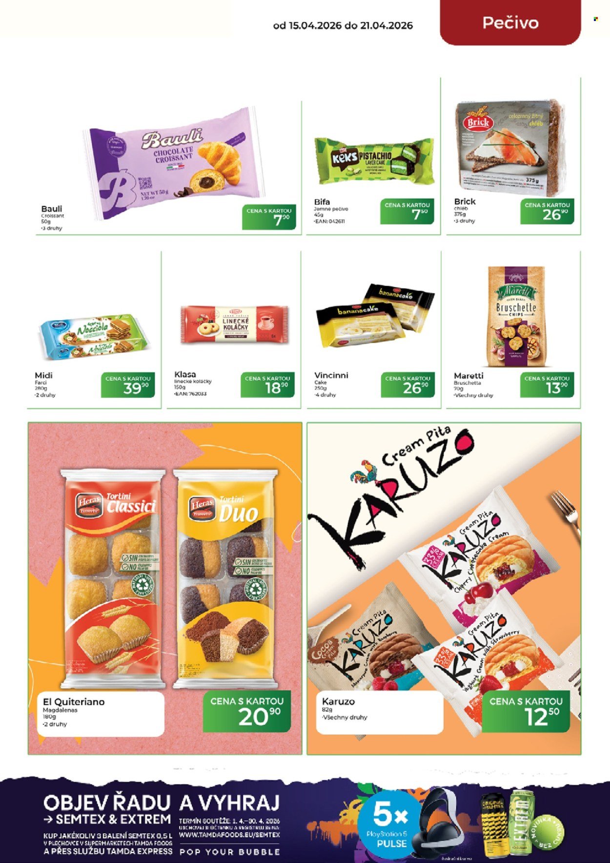 TAMDA FOODS leták - Od středy 15.4.2026 (2026-04-15 - 2026-04-21)