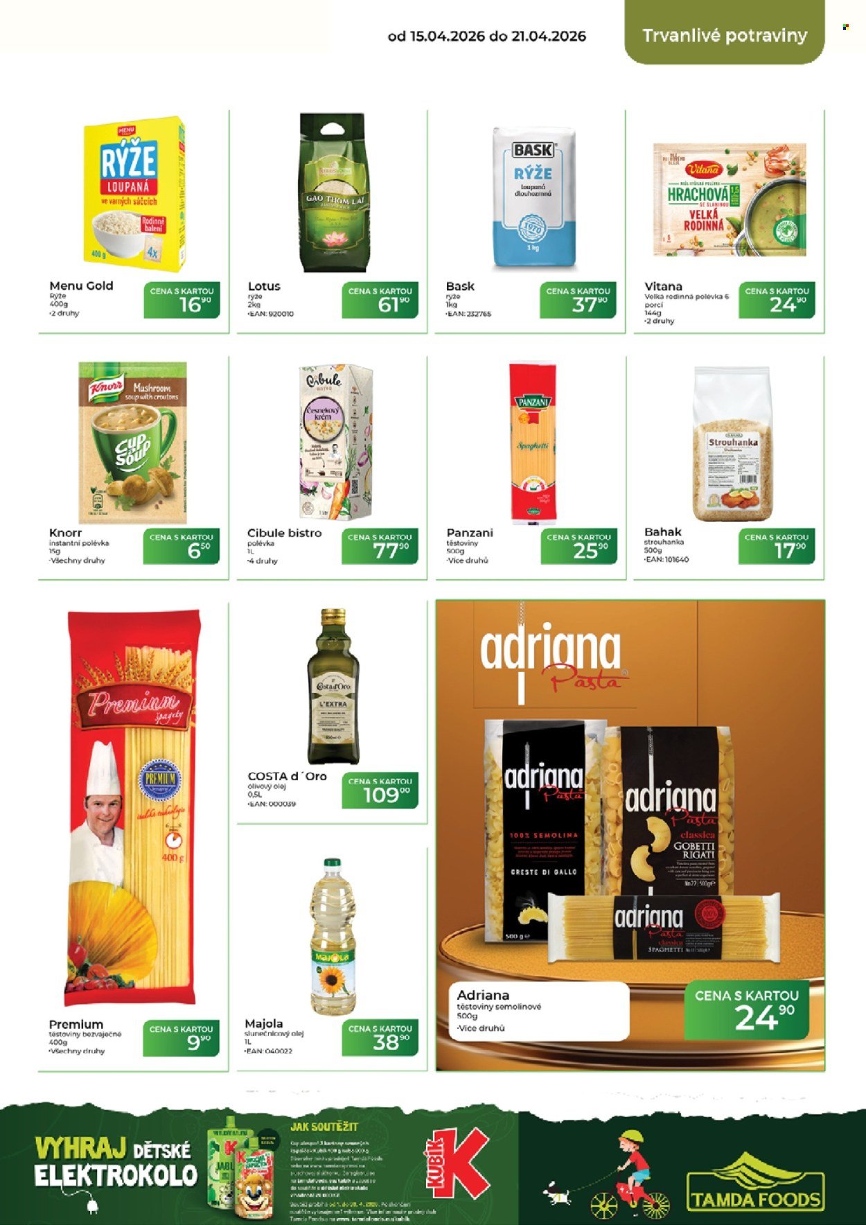 TAMDA FOODS leták - Od středy 15.4.2026 (2026-04-15 - 2026-04-21)
