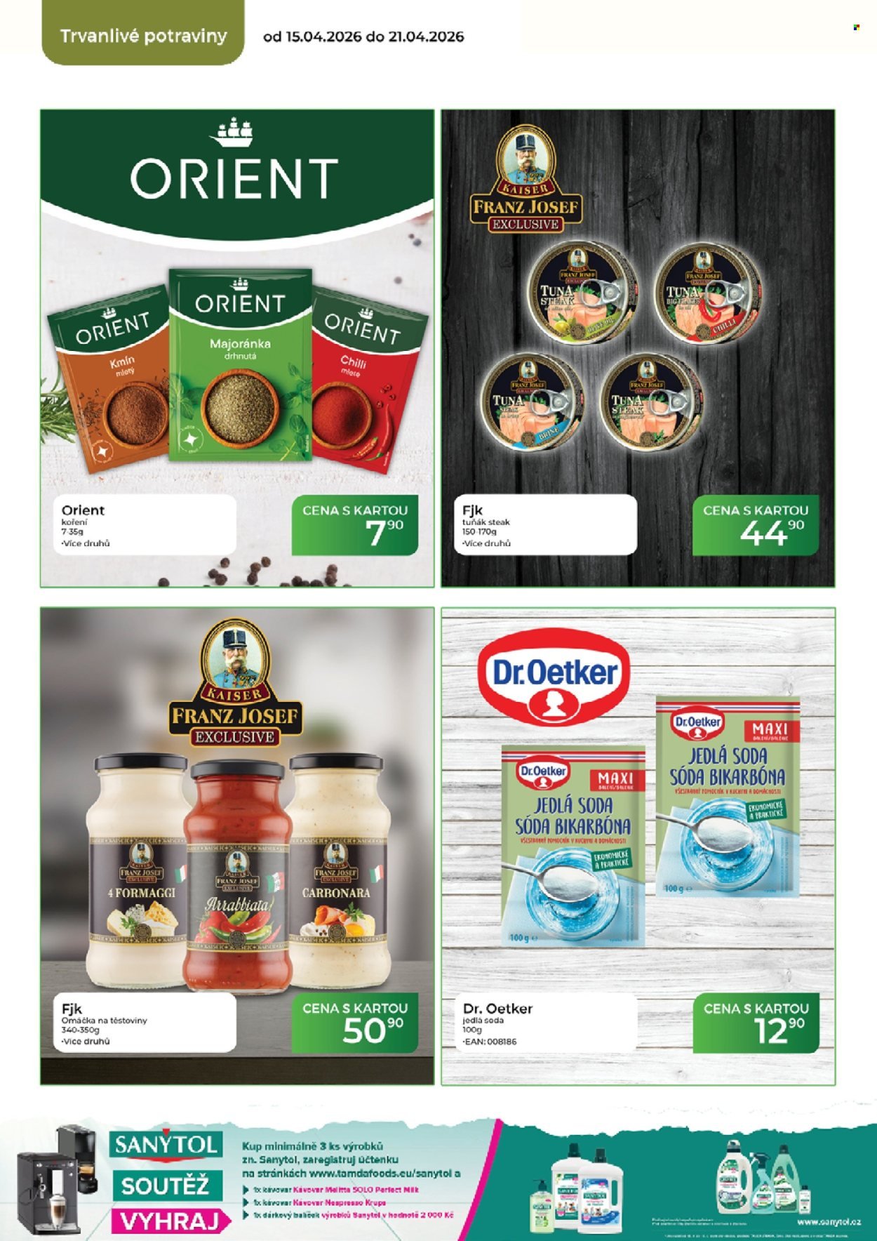 TAMDA FOODS leták - Od středy 15.4.2026 (2026-04-15 - 2026-04-21)