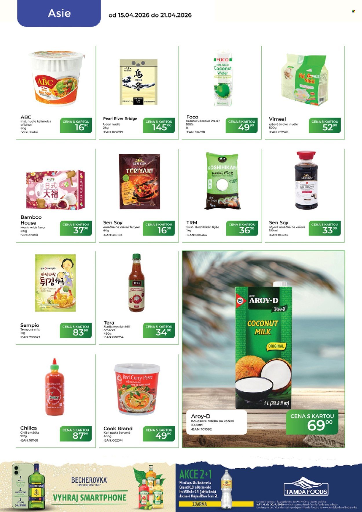 TAMDA FOODS leták - Od středy 15.4.2026 (2026-04-15 - 2026-04-21)