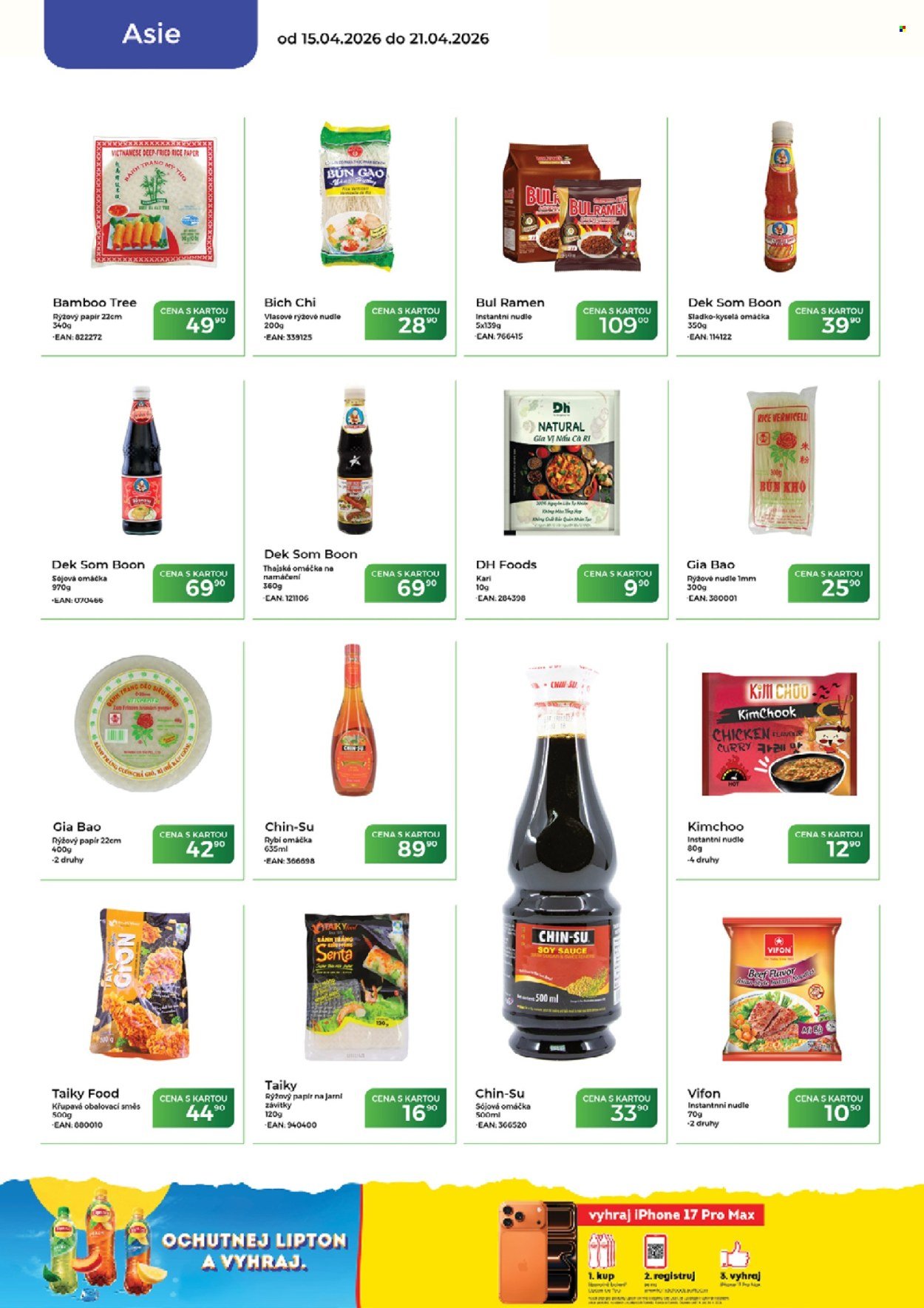 TAMDA FOODS leták - Od středy 15.4.2026 (2026-04-15 - 2026-04-21)