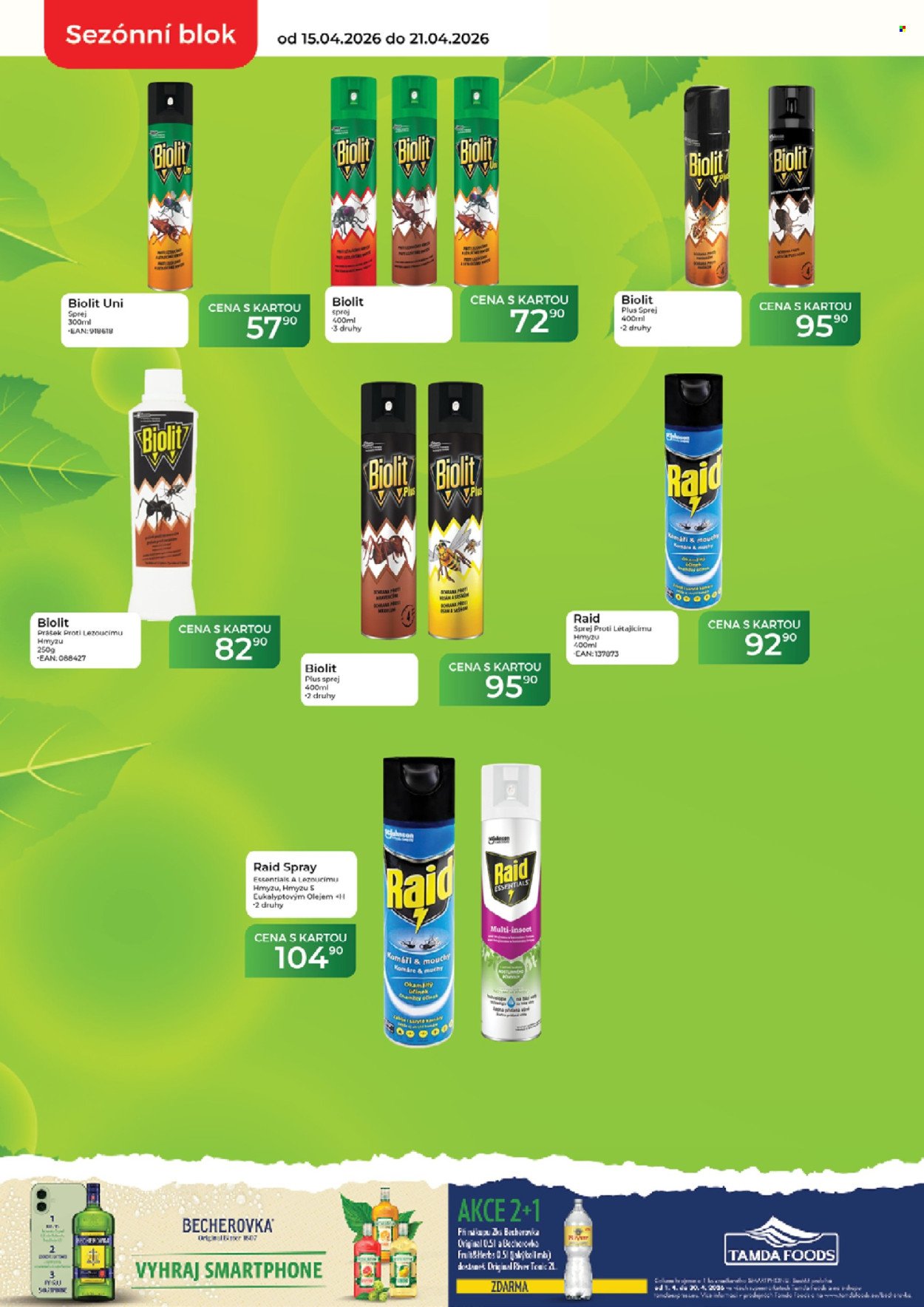 TAMDA FOODS leták - Od středy 15.4.2026 (2026-04-15 - 2026-04-21)