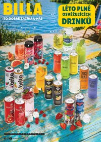 BILLA leták - Léto plné osvěžujících drinků