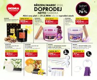 DEDRA leták - Doprodej (2026-03-01 - 2026-03-31)