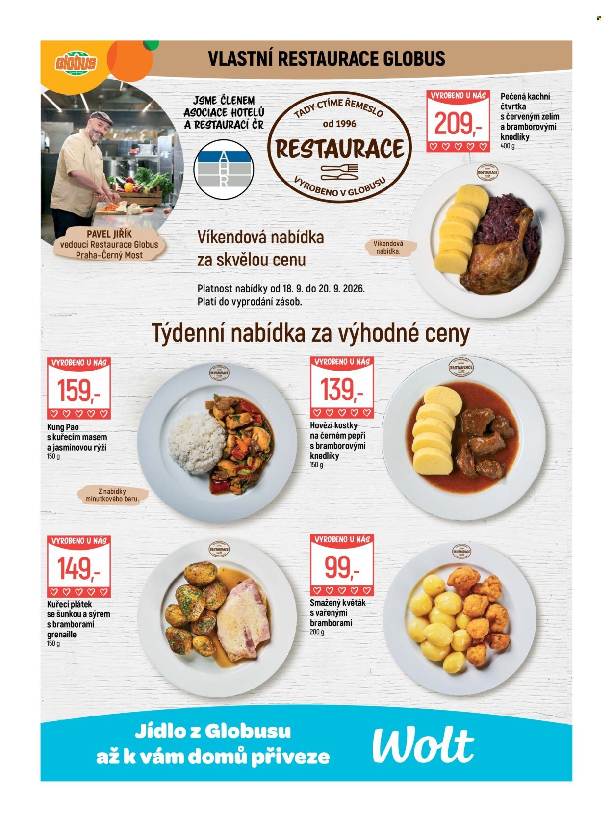 GLOBUS leták - Od středy 16.9.2026