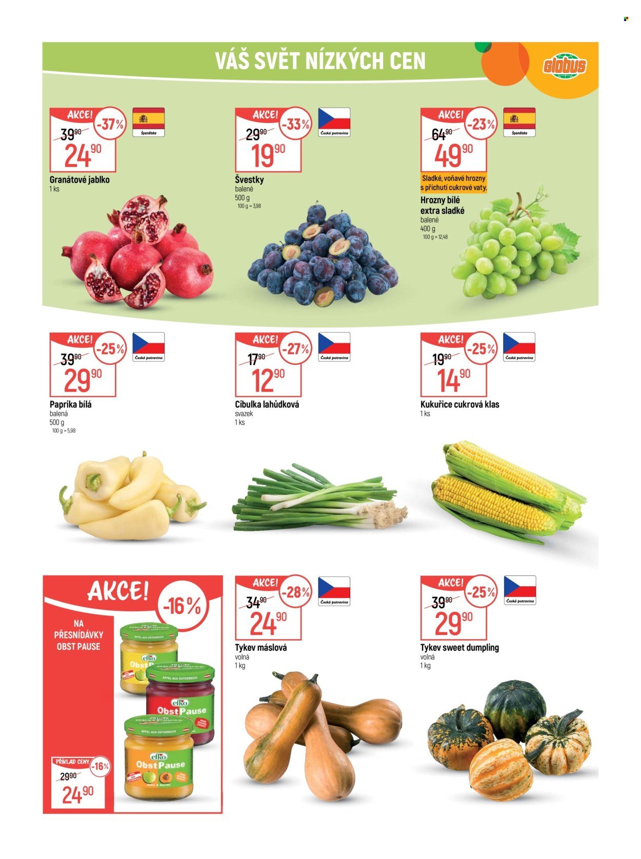 GLOBUS leták - Od středy 16.9.2026