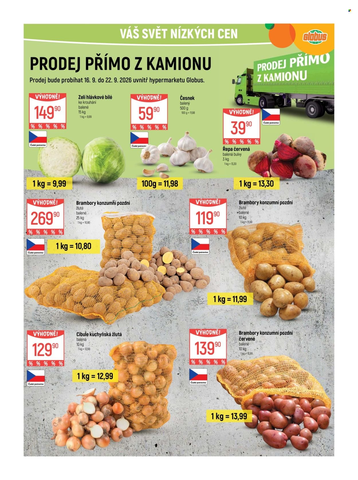 GLOBUS leták - Od středy 16.9.2026