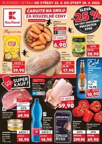 KAUFLAND leták - Od středy 22.4.2026 (2026-04-22 - 2026-04-28)