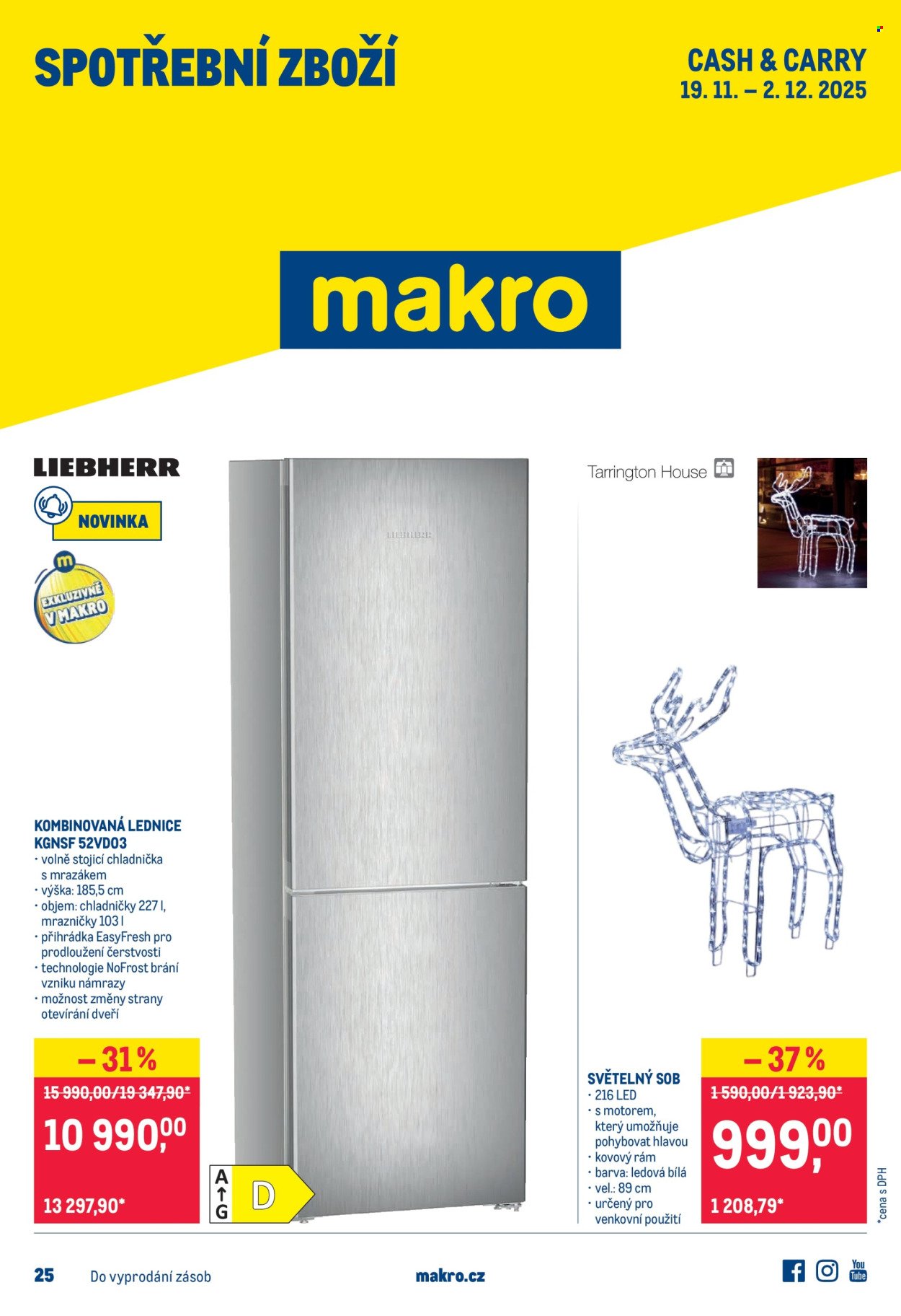MAKRO leták - Spotřební zboží (2025-11-19 - 2025-12-02)