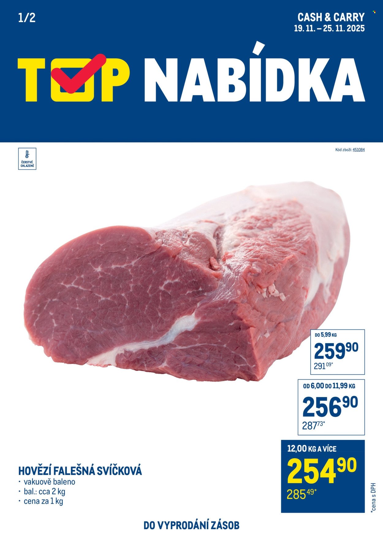 MAKRO leták - TOP maso (2025-11-19 - 2025-11-25)