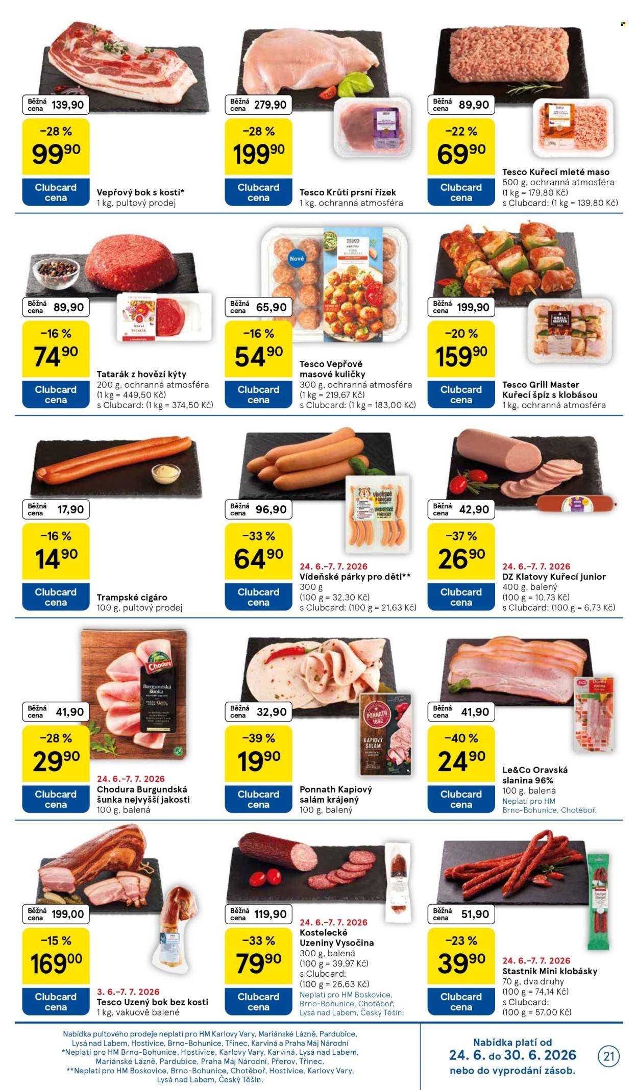 TESCO leták - Od středy 24.6.2026